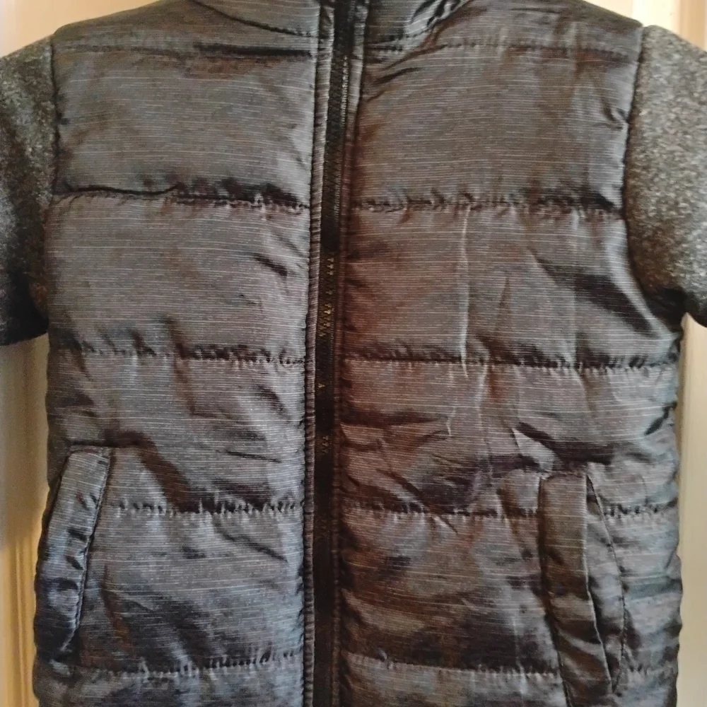 Brooklyn Laundry Kids Black and Gray Puffer Jacket
